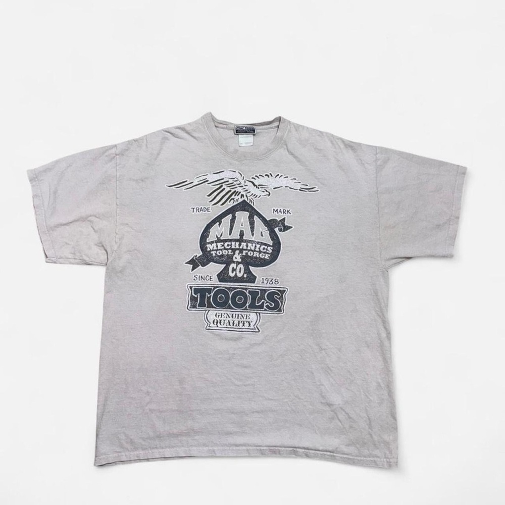 Mac Tools Mechanics Graphic T-Shirt XXL Vintage Workwear Tee